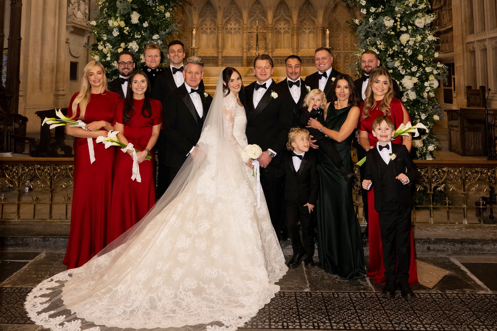 Image may contain: Chachi Gonzales, Gordon Ramsay, Adam Peaty, Maxence Perrin, James Guy, Michelle Dockery, and Tana Ramsay