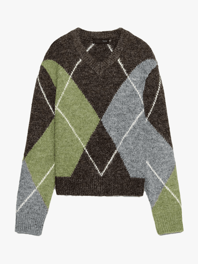 Image may contain Clothing Knitwear Sweater and Sweatshirt
