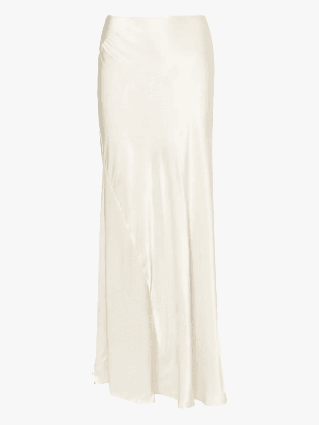 Image may contain: Clothing, Skirt, and Miniskirt