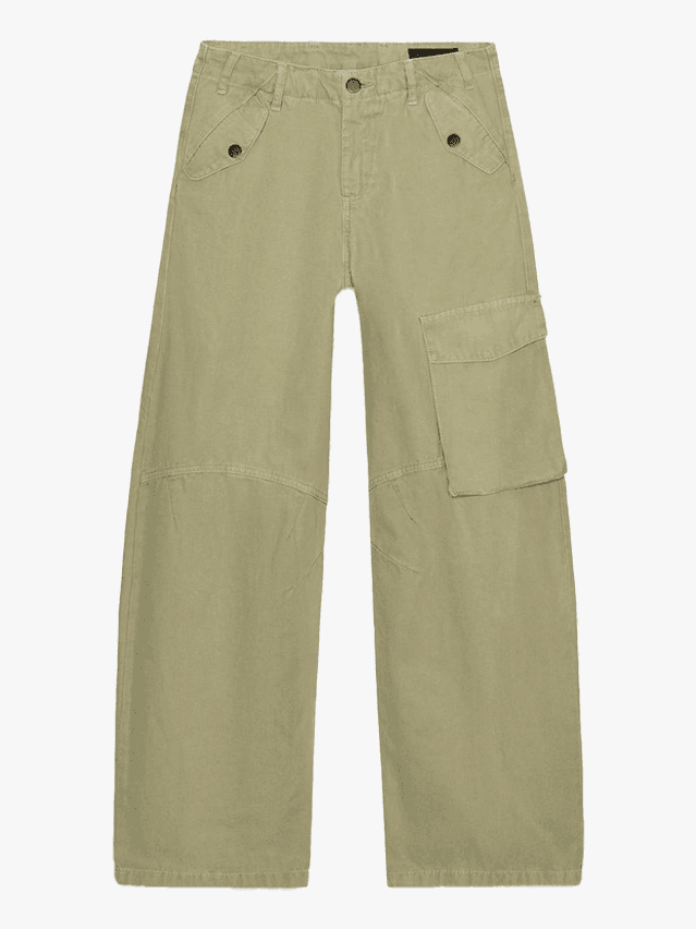 Image may contain Clothing Pants Shorts Khaki and Skirt