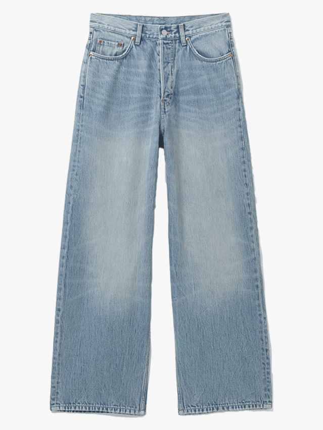 Image may contain Clothing Jeans and Pants