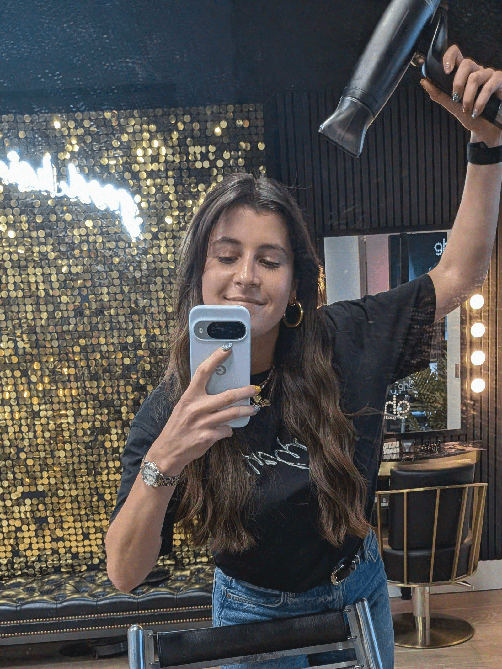 Image may contain Person Teen Electronics Mobile Phone Phone Performer Solo Performance Face Head and Chair